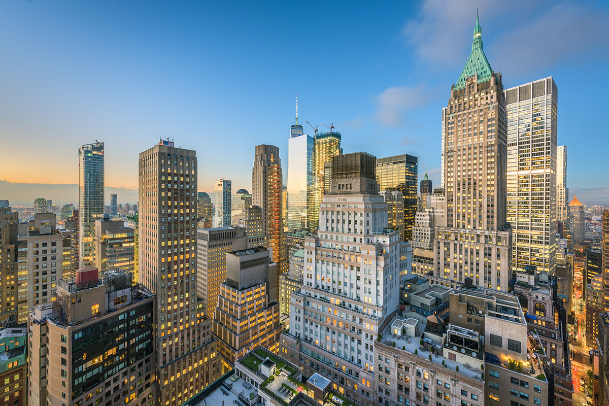 Finanzviertel in New York City (Foto: SeanPavonePhoto, Envato Elements)